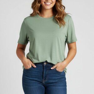 William Rast Pima Cotton Modal Blend Soft Green T-Shirt Size XL